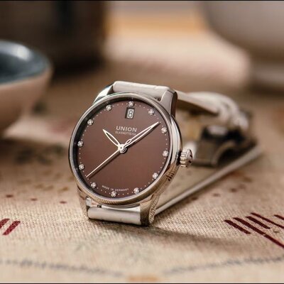 Union Glashütte Seris Date D013.207.11.296.00 (correas de repuesto)