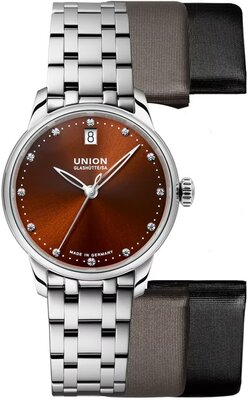 Union Glashütte Seris Date D013.207.11.296.00 (correas de repuesto)