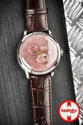 Orient Classic Bambino 2nd Generation Version9 Sun & Moon Automatic RA-AK0807R30B
