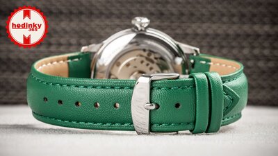 correa de cuero Ricardo Ancona, verde, Quick Release