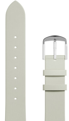 Correa de piel JVD RBR14C819-LEA-V1 16mm, gris