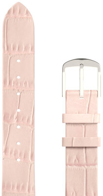 Correa de piel JVD RBR14C819-LEA-V11 16mm, rosa