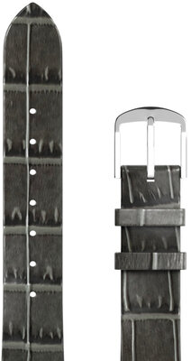 Correa de piel JVD RBR14C819-LEA-V14 16mm, gris