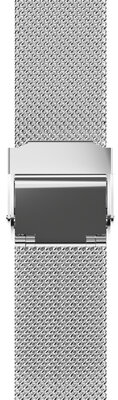 Pulsera de acero JVD RBR14C819-MESH 16mm, plata, milanesa