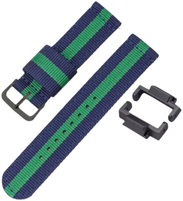 Correa textil Ricardo 16mm (para Casio G-Shock GA-2100/GA-2110, DW-5600, GW-6900), color V3, NATO, + adaptador