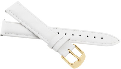 Correa de piel JVD RJ-TSG 20mm, blanca