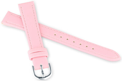 Correa de piel JVD RJ7227.3 14mm, rosa, niños