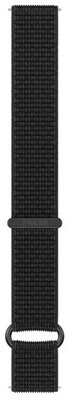 Correa Polar de nailon 22 mm, negra, talla S/M