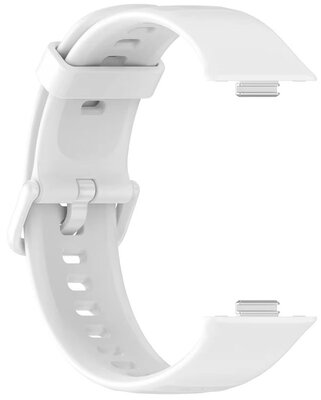 Correa de silicona Ricardo 20mm (para Huawei Watch Fit 3), blanca