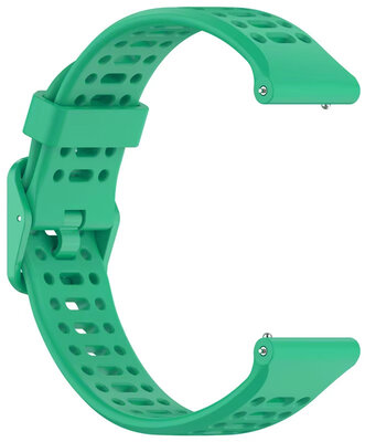 Ricardo Correa de silicona 22mm (para Coros Pace 3, Apex 2 Pro), verde, cierre rápido