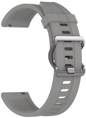 Correa de silicona Ricardo 22mm (para Xiaomi), gris V1, cierre rápido