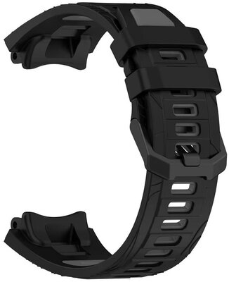 correa de silicona Ricardo Moena (para Amazfit T-Rex 3), Black/Gray