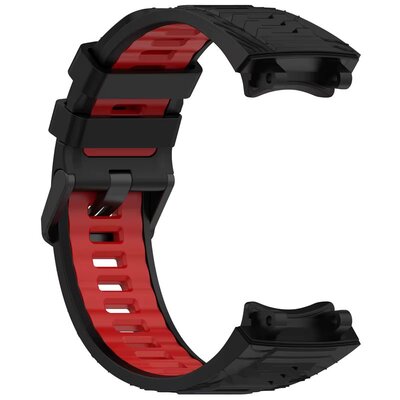correa de silicona Ricardo Moena (para Amazfit T-Rex 3), Black/Red