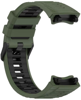 correa de silicona Ricardo Moena (para Amazfit T-Rex 3), Green/Black