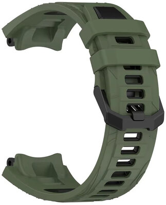 correa de silicona Ricardo Moena (para Amazfit T-Rex 3), Green/Black