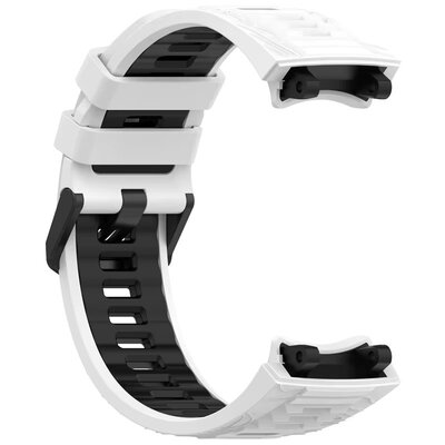 correa de silicona Ricardo Moena (para Amazfit T-Rex 3), White/Black