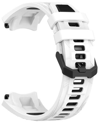 correa de silicona Ricardo Moena (para Amazfit T-Rex 3), White/Black