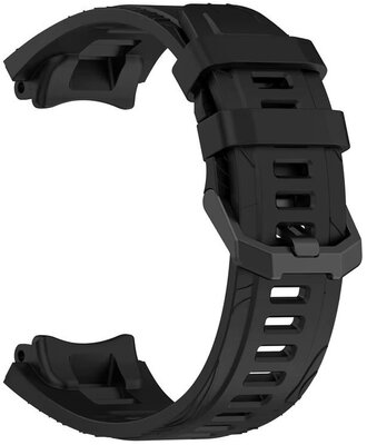 correa de silicona Ricardo Moena (para Amazfit T-Rex 3), Black, + accesorios de repuesto