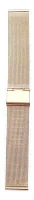 Pulsera de acero Ricardo Barletta, oro rosa, milaneso
