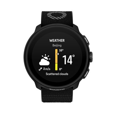 Suunto Run All Black (correa textil)