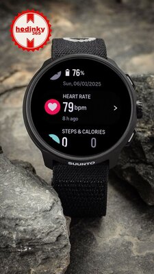 Suunto Run All Black (correa textil)