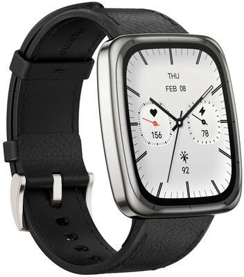 Amazfit Active 2 (Square) Black Leather (+ correa de repuesto)