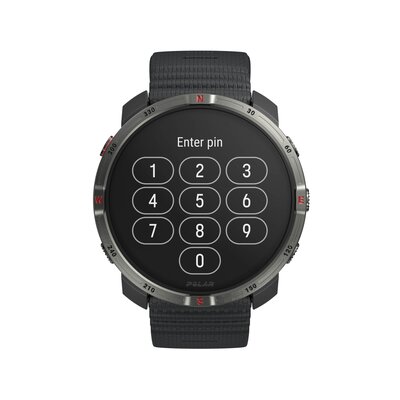 Polar Grit X2 Night Black, talla S-L