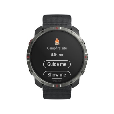 Polar Grit X2 Night Black, talla S-L