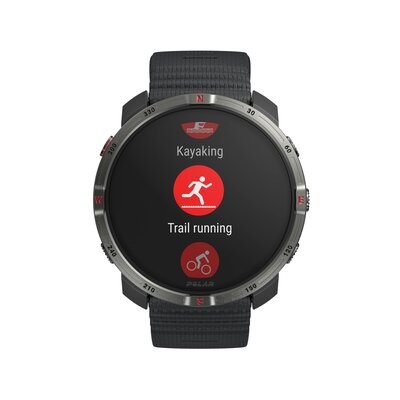 Polar Grit X2 Night Black, talla S-L