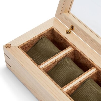 estuche para relojes Wolf Analog Shift 710211