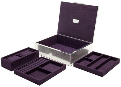 Caja de reloj Wolf Silver 190001