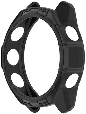 Funda protectora (para Garmin Forerunner 570, 42mm), silicona, negra