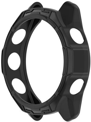 Funda protectora (para Garmin Forerunner 570, 47mm), silicona, negra
