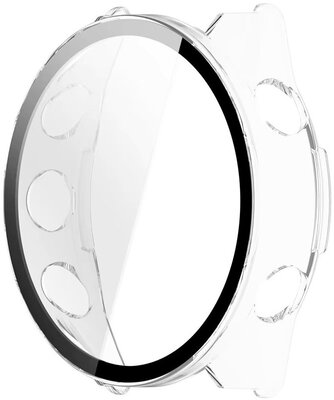 Funda protectora (para Garmin Forerunner 970), plástico, transparente + cristal