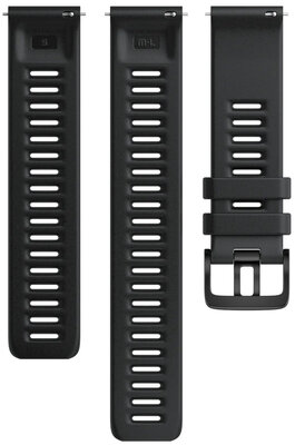 Correa de silicona Polar 20mm, negro, talla S, M/L, Quick Release, de pago