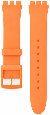 correa de silicona Ricardo Barletta (para Swatch), naranja