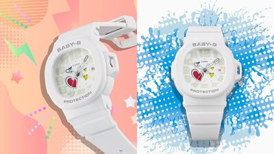 Casio Baby-G BGA-10-7AER Playful Hearts Series