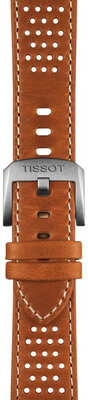 Correa de piel Tissot T852.050.049 20mm, marrón
