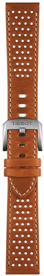 Correa de piel Tissot T852.050.049 20mm, marrón