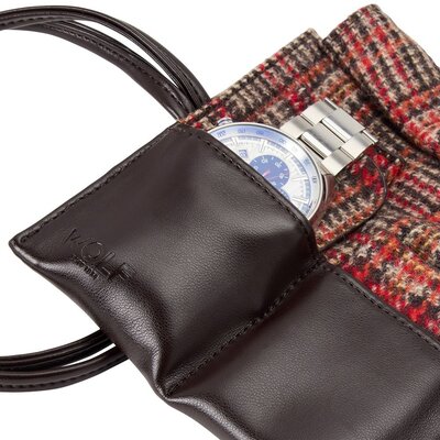 Estuche para relojes Wolf WM Brown 800706