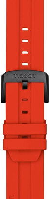 Correa de silicona Tissot T852.048.933 22mm, rojo