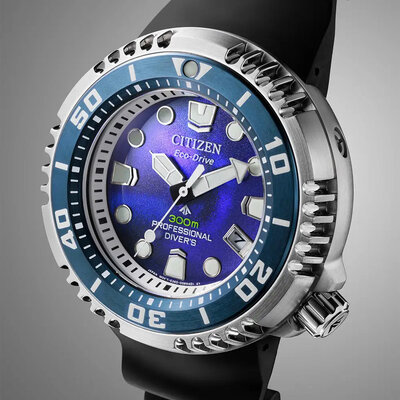 Citizen Promaster Marine Professional Diver Eco-Drive BN1025-08L Unite With Blue Limited Edition 4800pcs (+ eslabón de extensión)
