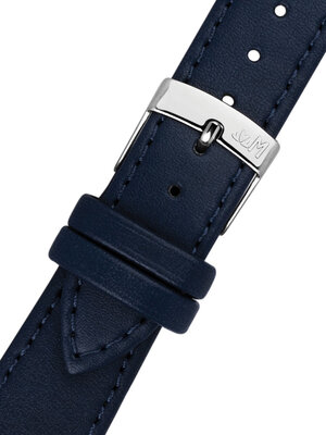 Correa de piel Morellato Point 0112419.062 M, azul, material vegano