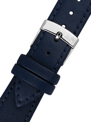 Correa de piel Morellato Point 0112419.062 S, azul, material vegano