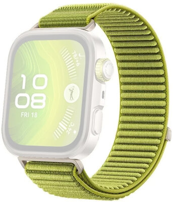 correa de nailon Ricardo Frabosa (para Huawei Watch Fit 3, 4, 4 Pro, 5, 5 Pro), Green