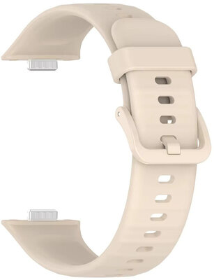 Correa de silicona Ricardo (pro Huawei Watch Fit 4), beige