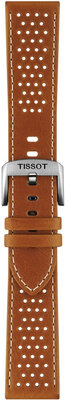 Correa de piel Tissot T852.051.017 22mm, marrón, Quick Release