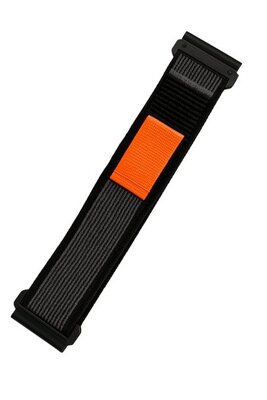 Correa de nailon Ricardo 26mm (pro Garmin Fenix 8/7X/6X (51mm), Tactix aj.), gris V4, QuickFit