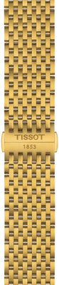 Pulsera de acero Tissot T852.049.487 20mm, dorado, Quick Release