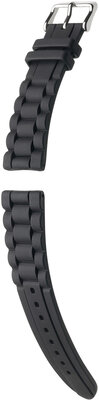 Correa de silicona Hirsch Jelly L 40818850-2, negra, longitud L